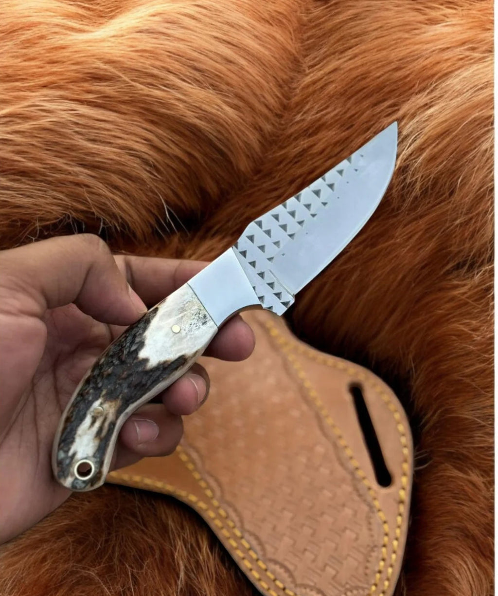 Hand Forged Rasp File Knife