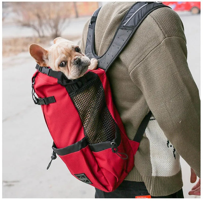 Pet Dog Carrier Travel Backpack Ventilation Sport Mesh