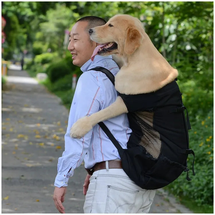 Hiking Pet Dog Carrier Travel Backpack Outdoor Ventilation Outdoor Sport Mesh