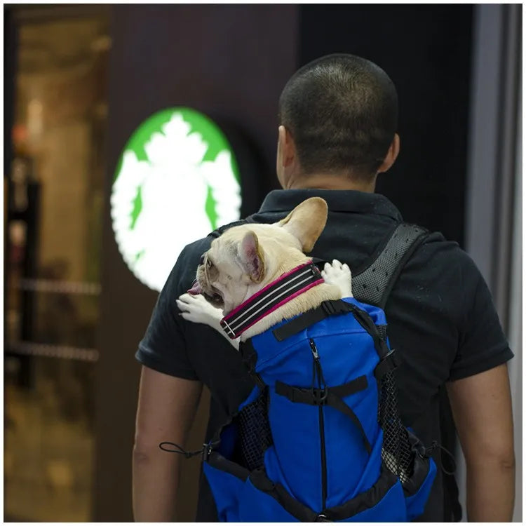 Pet Dog Carrier Travel Backpack Ventilation Sport Mesh