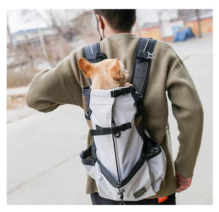 Pet Dog Carrier Travel Backpack Ventilation Sport Mesh