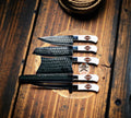 Harley‑Style Biker 5‑Piece Kitchen Knife Set