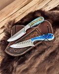 Ranching Knifes Set– 8” Rasp Steel Blade Belt Sheath