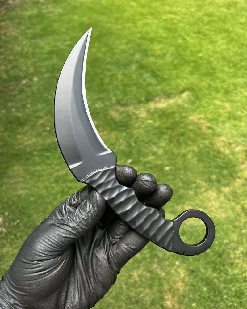 Karambit knife – Black EDC / Powder Coated