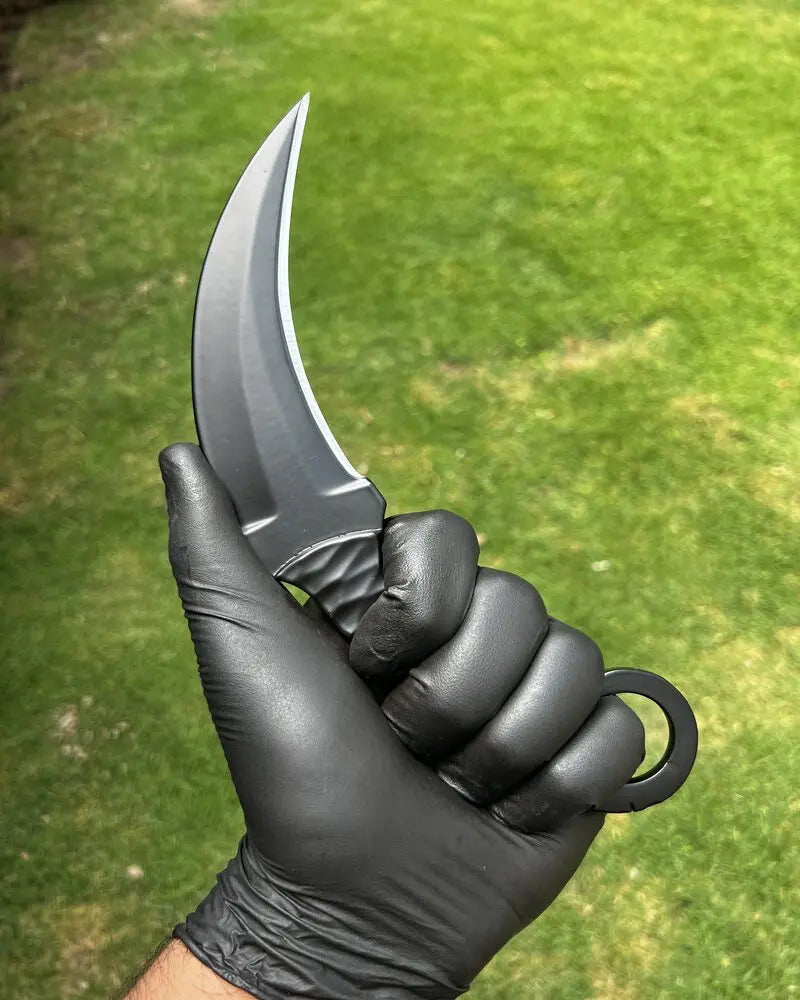 Karambit knife – Black EDC / Powder Coated