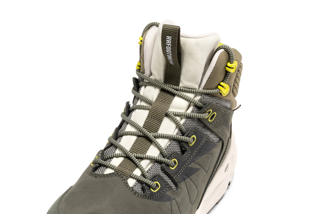 ROCKROOSTER Farmington Green 6 Inch Waterproof Hiking Boots with VIBRAM® Outsole