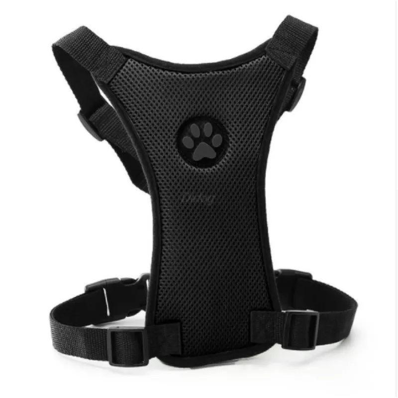 Dog  Breathable mesh chest straps for car safety