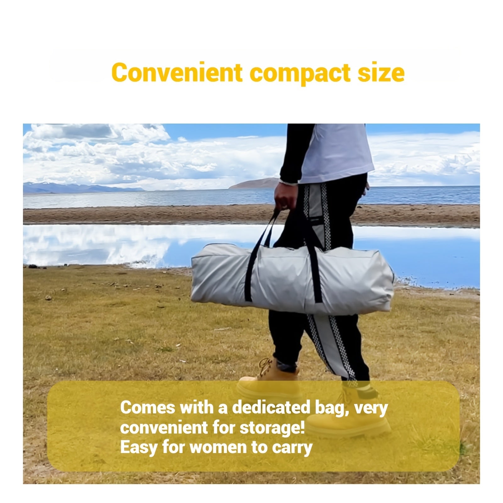 3-4 Person Instant Pop Up Camping Tent Waterproof