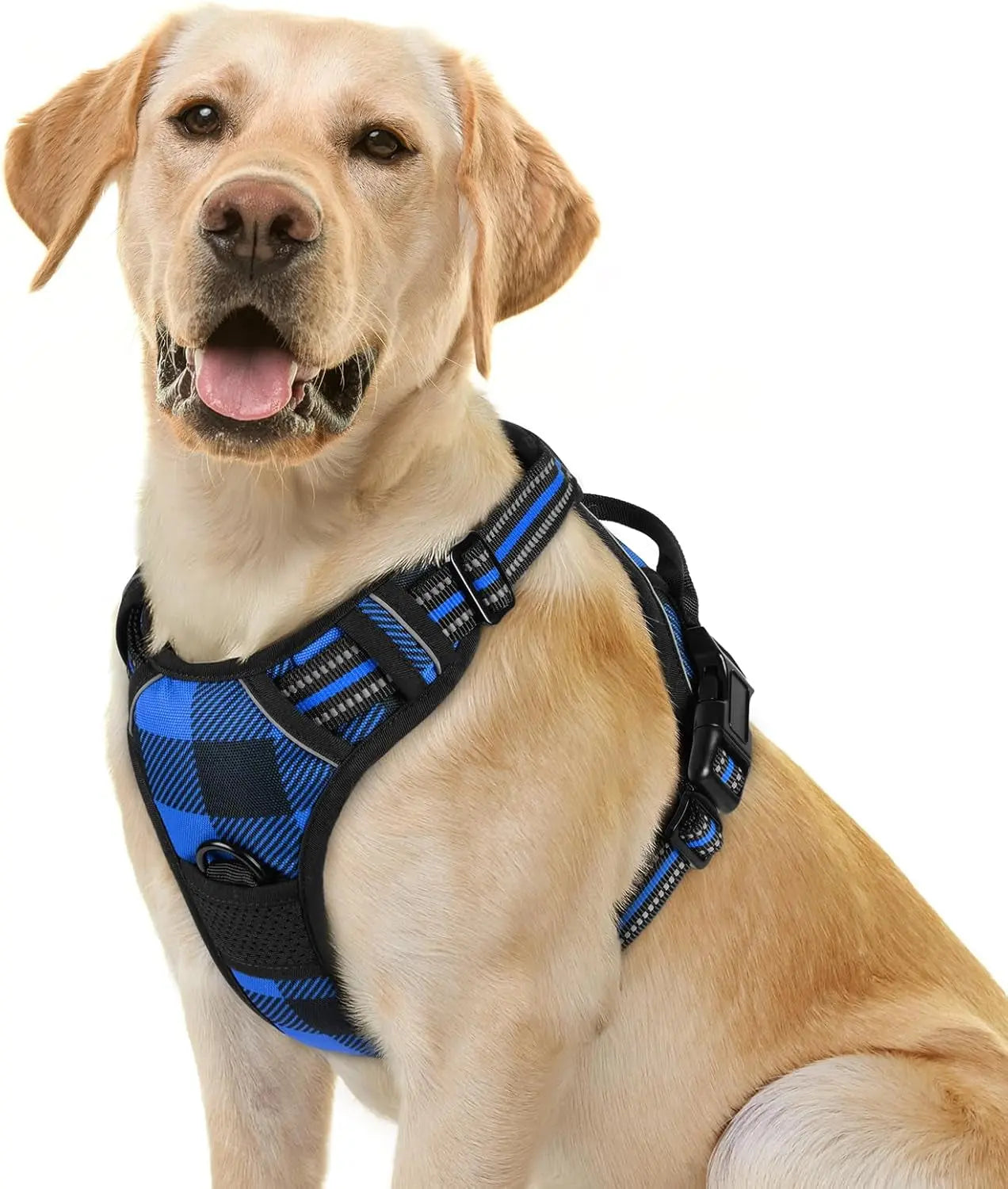 No Pull Dog Harness Reflective Adjustable Oxford Vest Dogs Control (All Sizes)