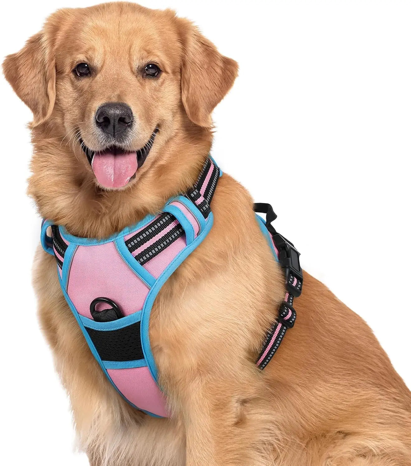No Pull Dog Harness Reflective Adjustable Oxford Vest Dogs Control (All Sizes)