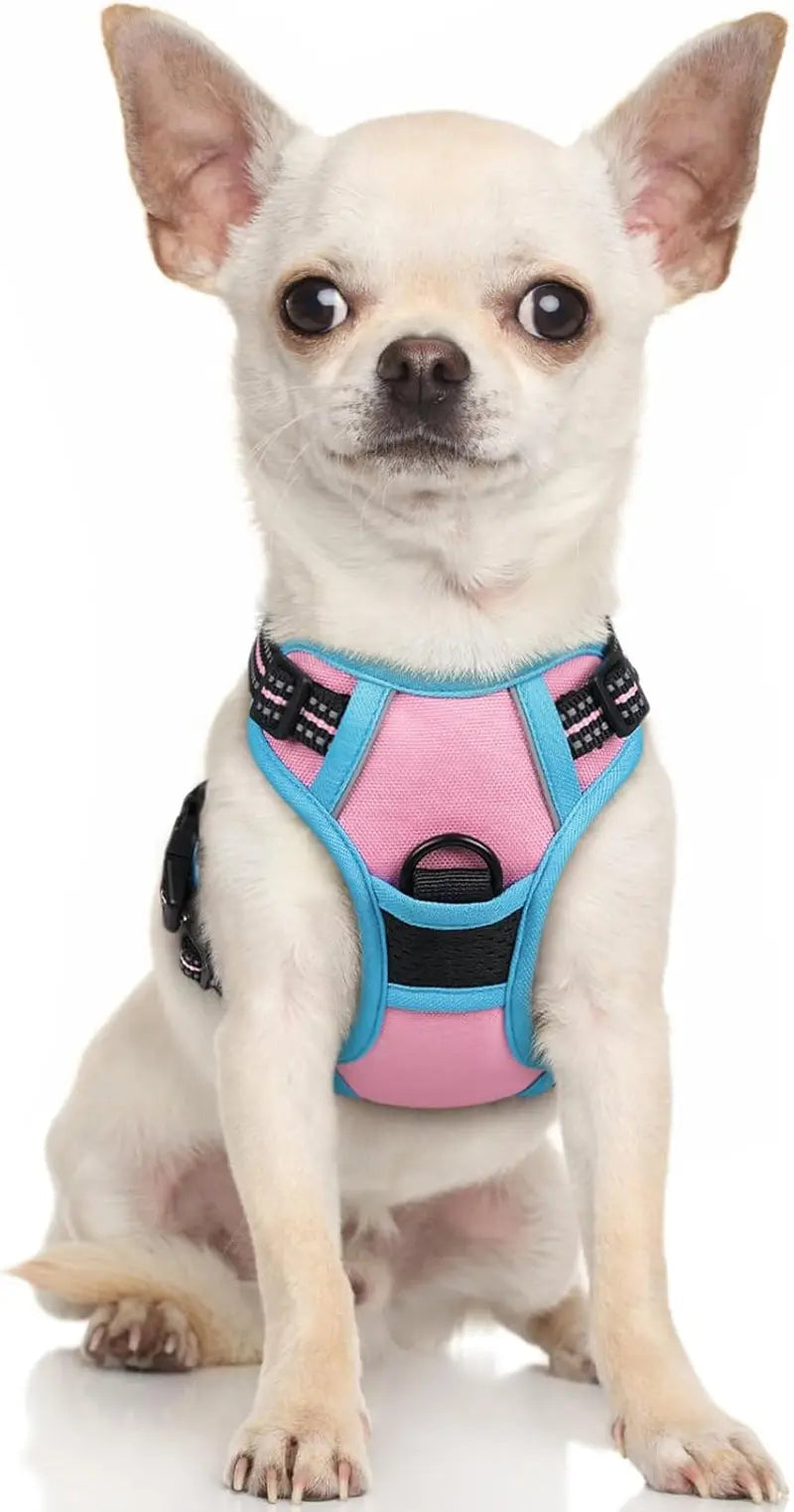 No Pull Dog Harness Reflective Adjustable Oxford Vest Dogs Control (All Sizes)