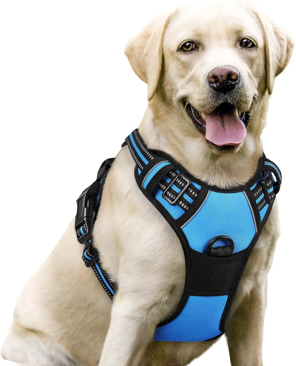 No Pull Dog Harness Reflective Adjustable Oxford Vest Dogs Control (All Sizes)
