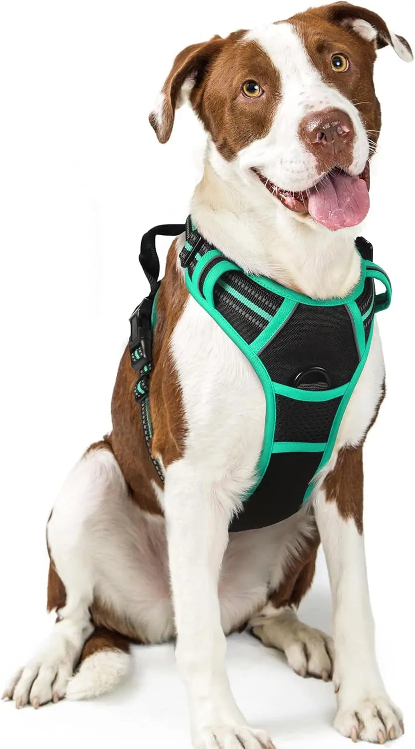 No Pull Dog Harness Reflective Adjustable Oxford Vest Dogs Control (All Sizes)