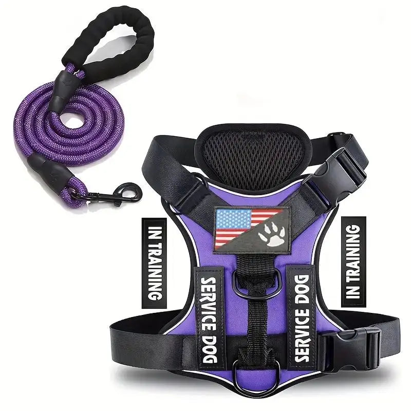 Dog Harness And Leash Set, Escape Proof