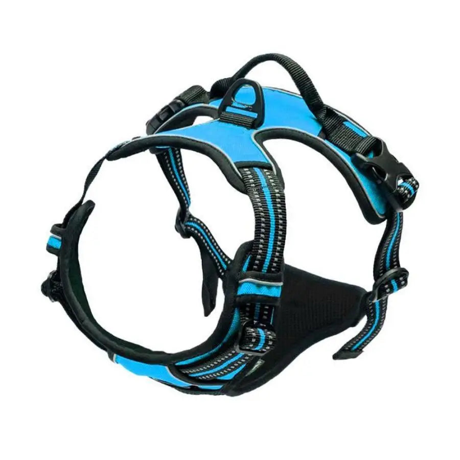 No Pull Dog Harness Front Clip Heavy Duty Reflective