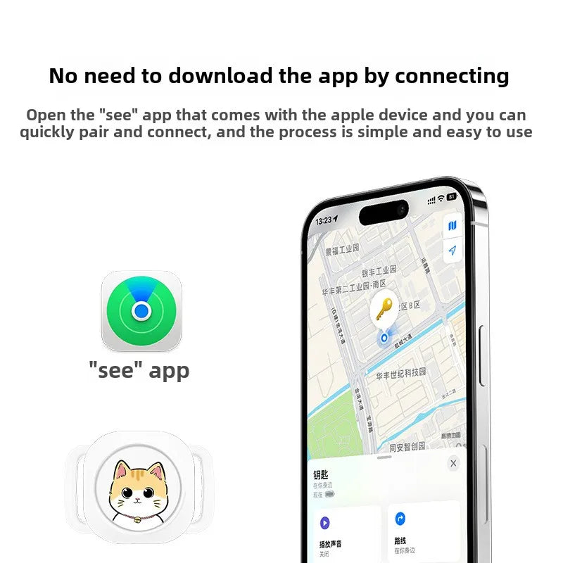 Pet Locator Tracking Device Collar Bluetooth GPS