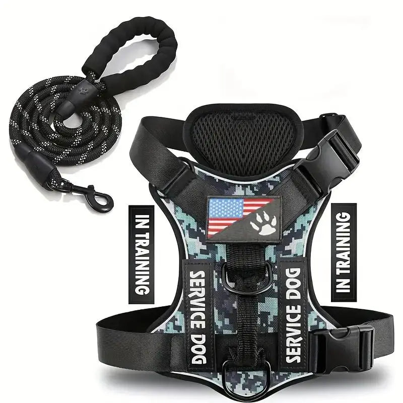 Dog Harness And Leash Set, Escape Proof