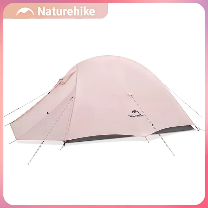 Naturehike CloudUp Base Tent 1/2 Person Ultralight Trekking Tent Outdoor Camping Hiking Portable Pink/Blue Color Tents 2026 New
