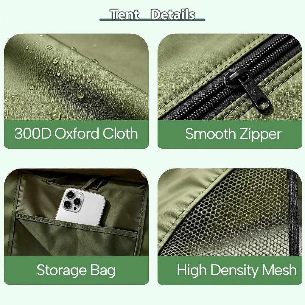 Easy to Set-Up Inflatable Camping Tent with Manual Pump Windproof Inflatable Tent for Outdoor Adventure