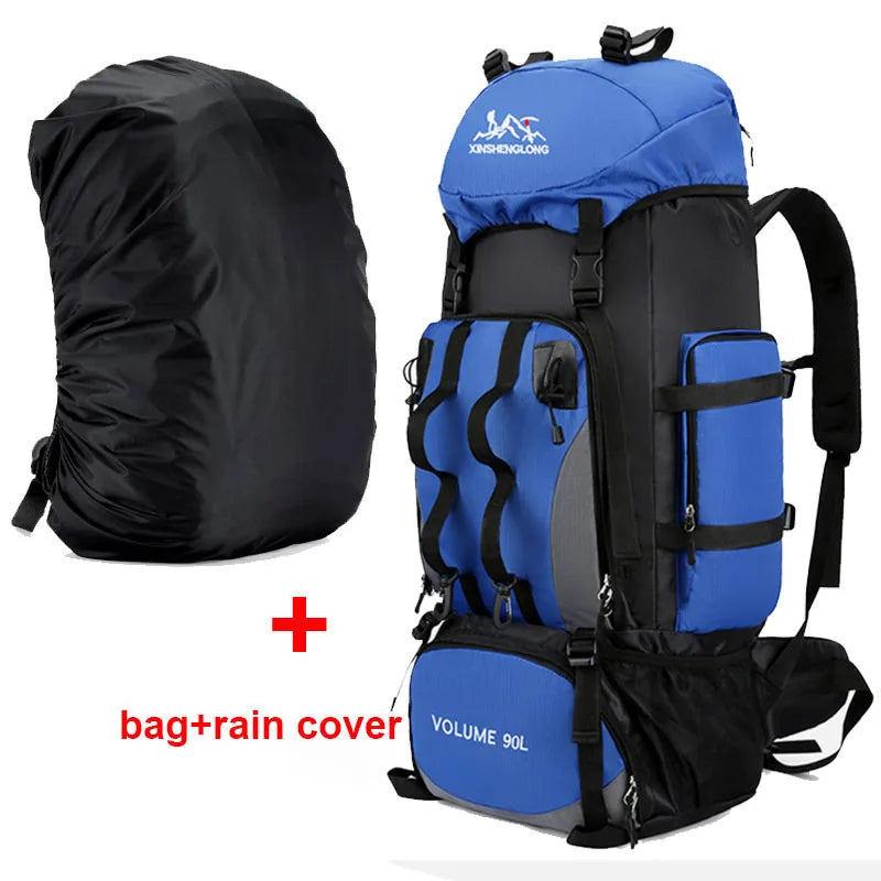 90L Waterproof Backpack Large Capacity