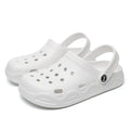Summer Comfortable Clogs Slippers for Women Lightweight Anti Slip Beach Sandals Woman Fashion White EVA Waterproof Garden Shoes