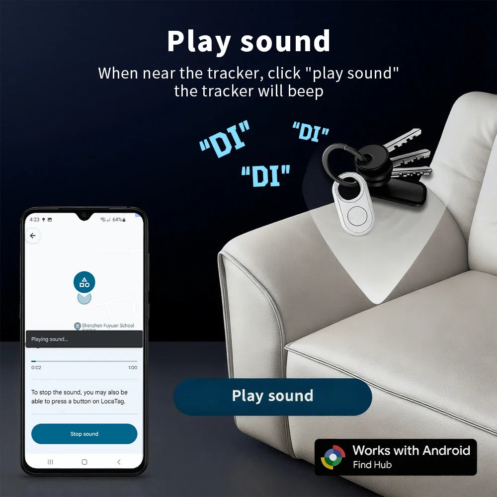 4-PCS App Remote Locating Tracker Positioning for Android