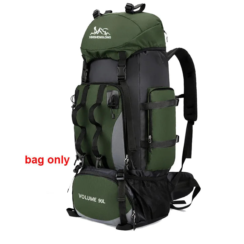 90L Waterproof Backpack Large Capacity