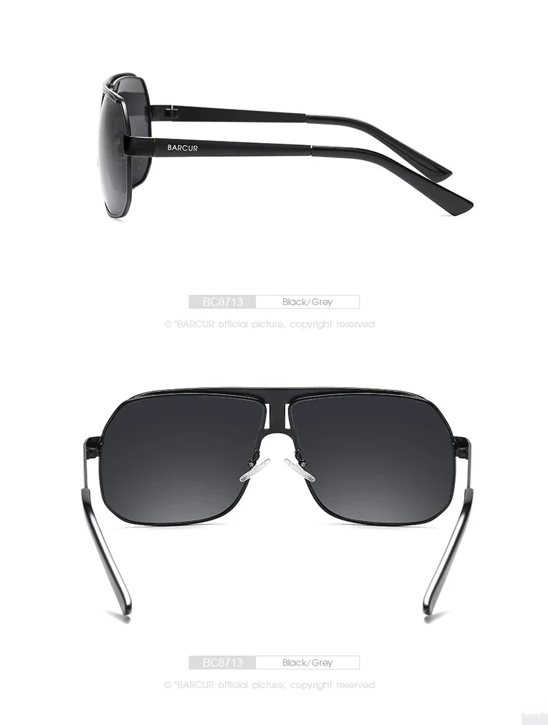 BARCUR Polarized Sunglasses for Men
