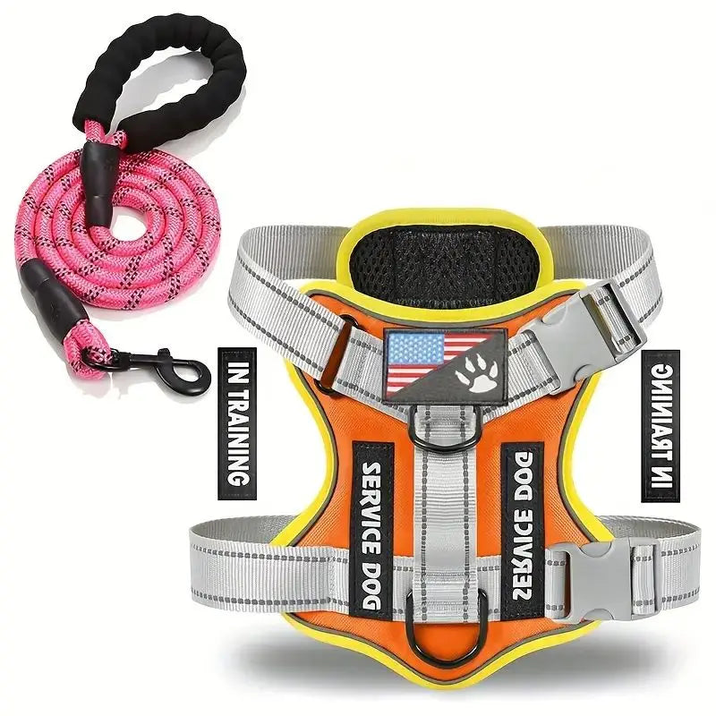 Dog Harness And Leash Set, Escape Proof