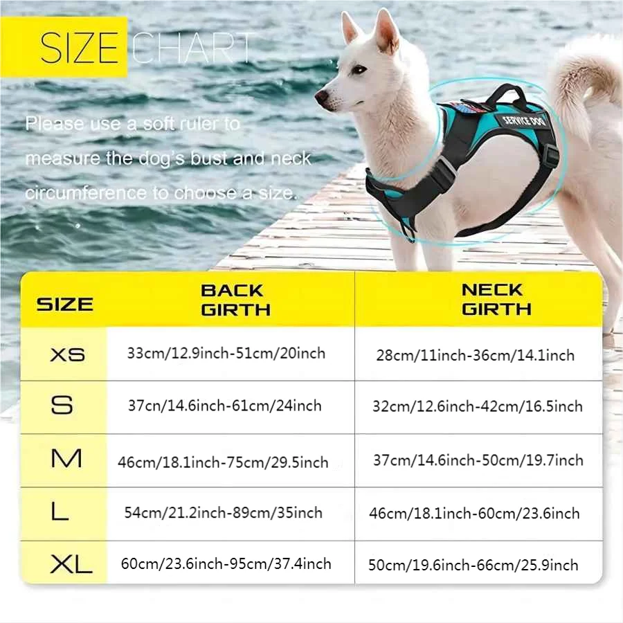 Dog Harness And Leash Set, Escape Proof