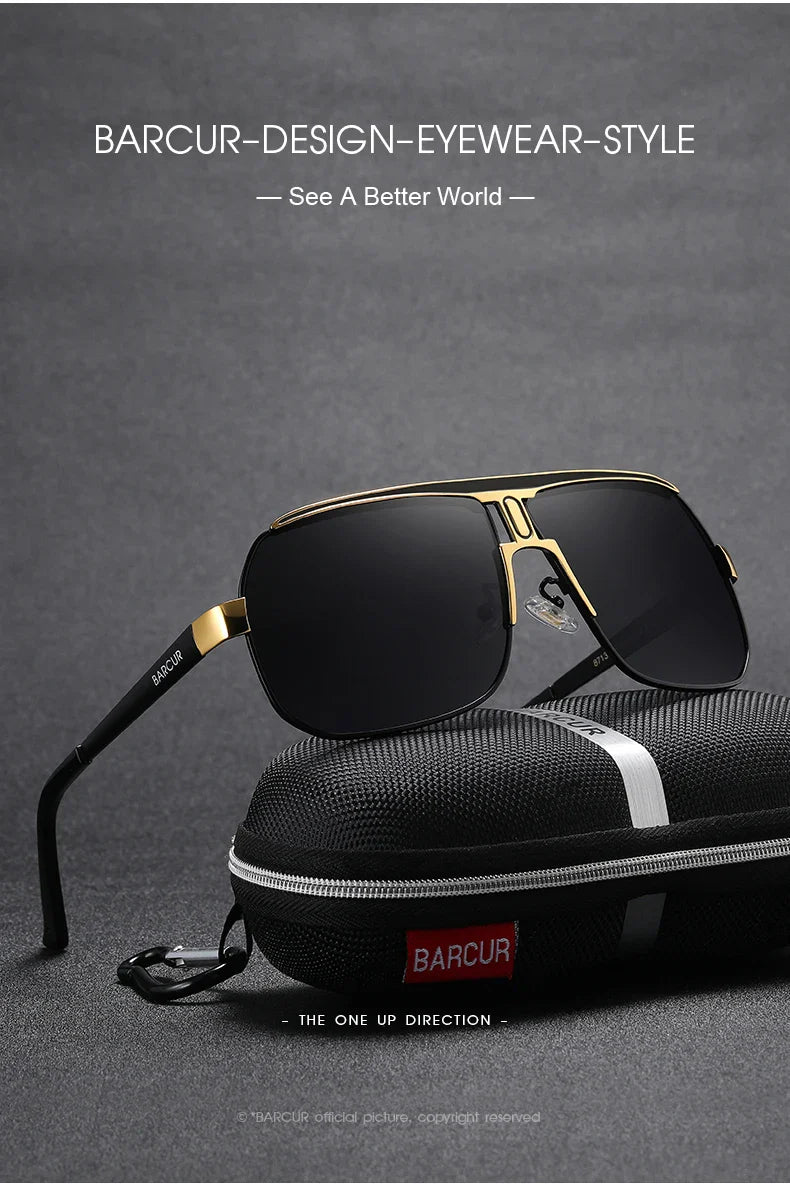 BARCUR Polarized Sunglasses for Men