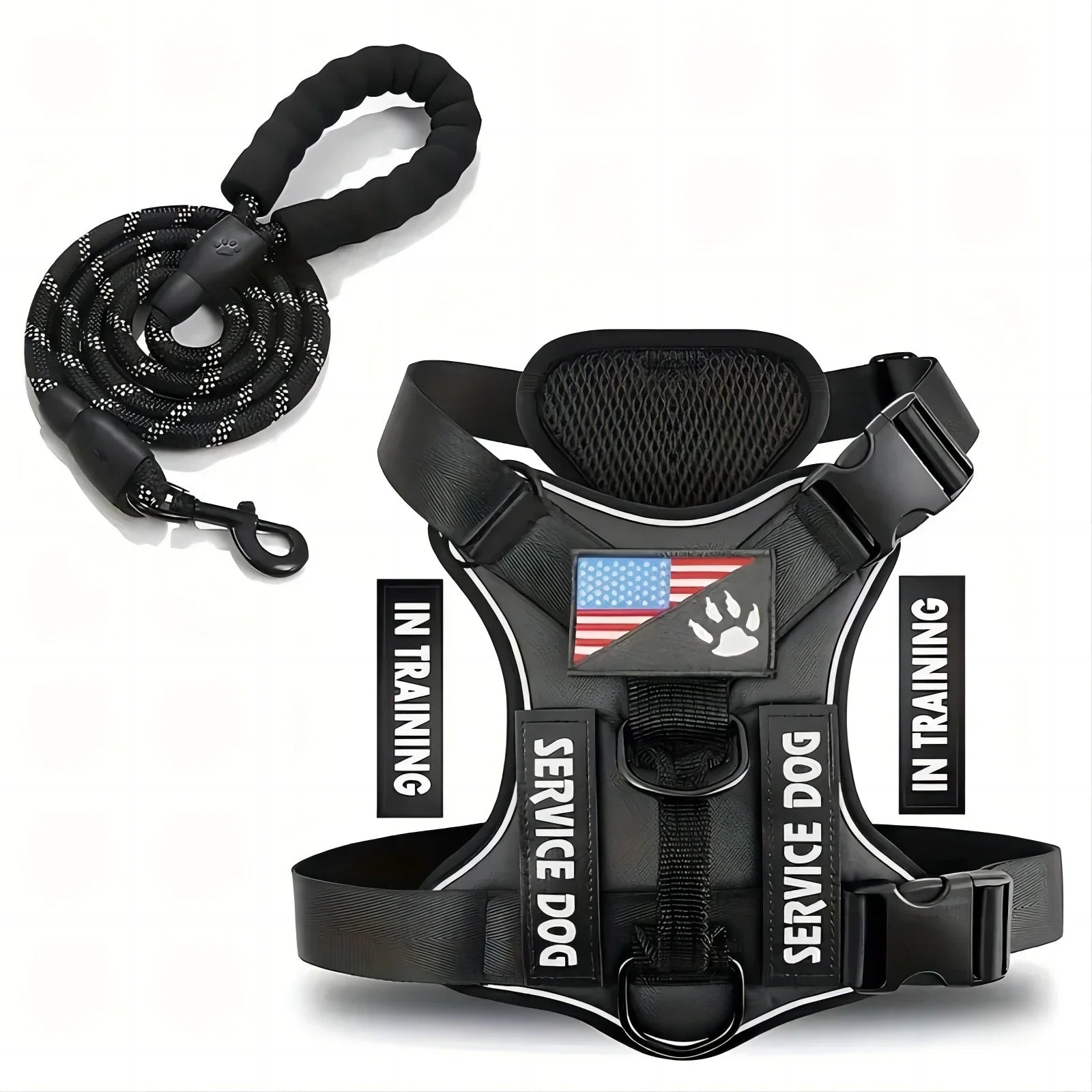 Dog Harness And Leash Set, Escape Proof