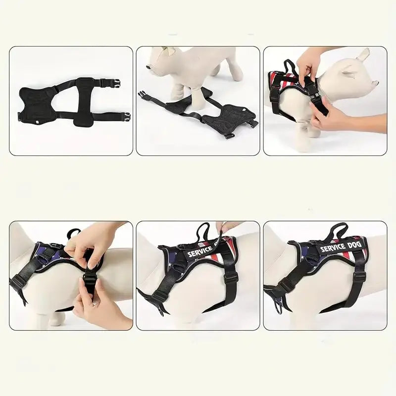 Dog Harness And Leash Set, Escape Proof