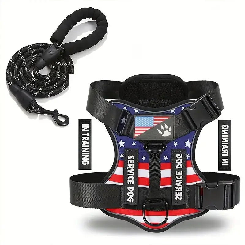 Dog Harness And Leash Set, Escape Proof