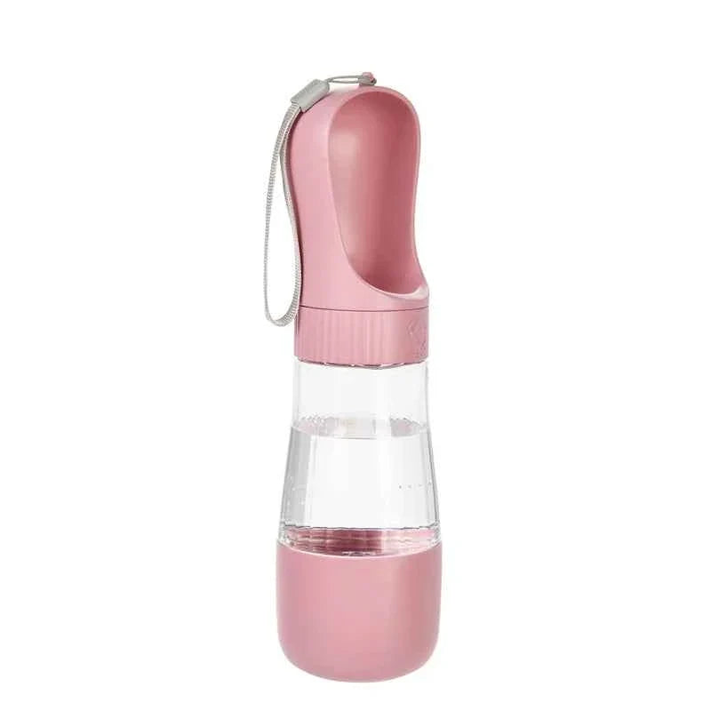 2-in-1 Travel Dog Food and Water Bottle Dispenser