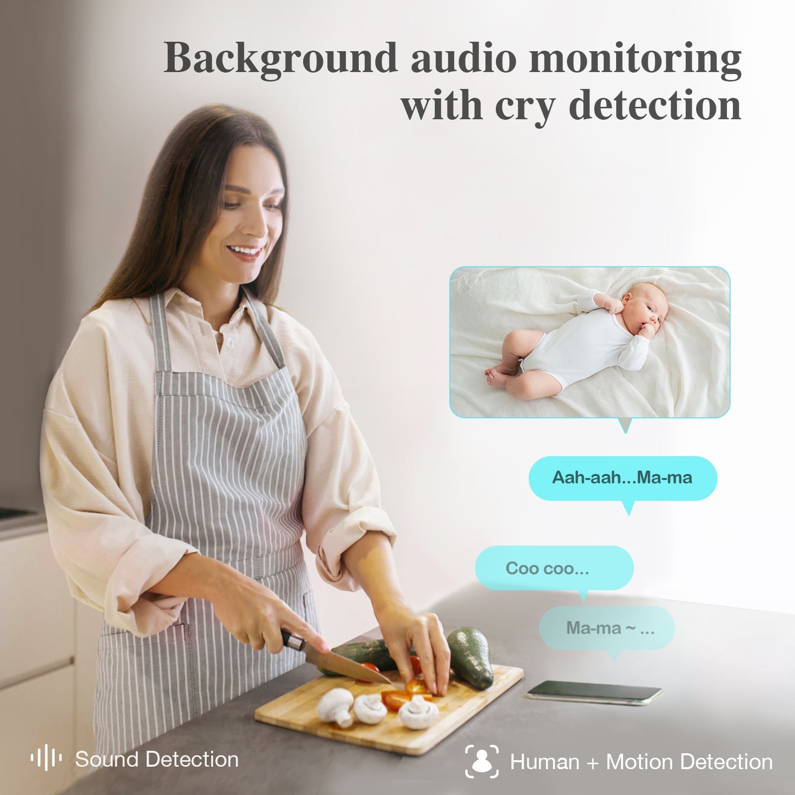 AI Indoor Cam use for baby and pets