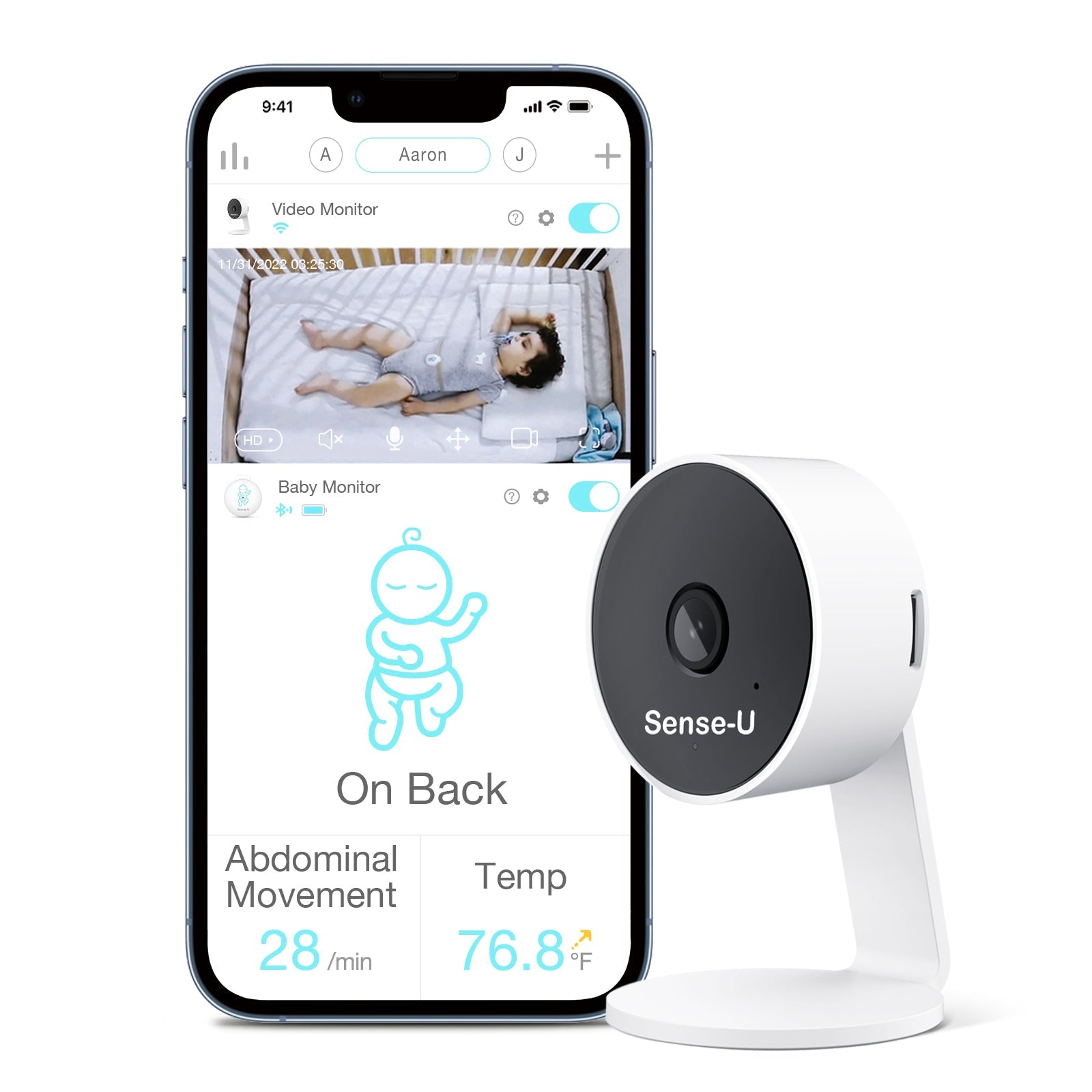 AI Indoor Cam use for baby and pets
