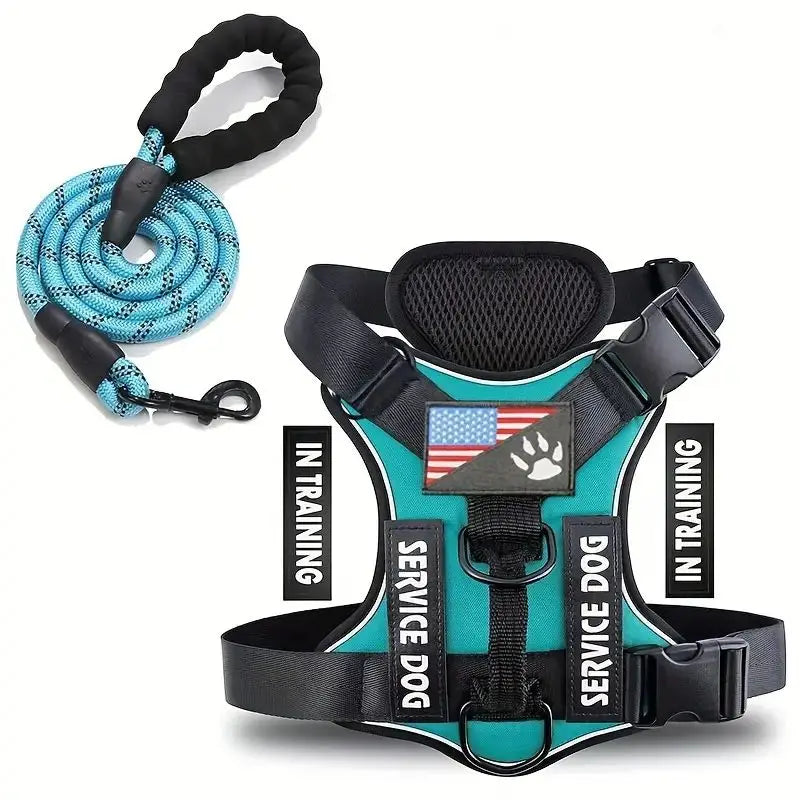 Dog Harness And Leash Set, Escape Proof