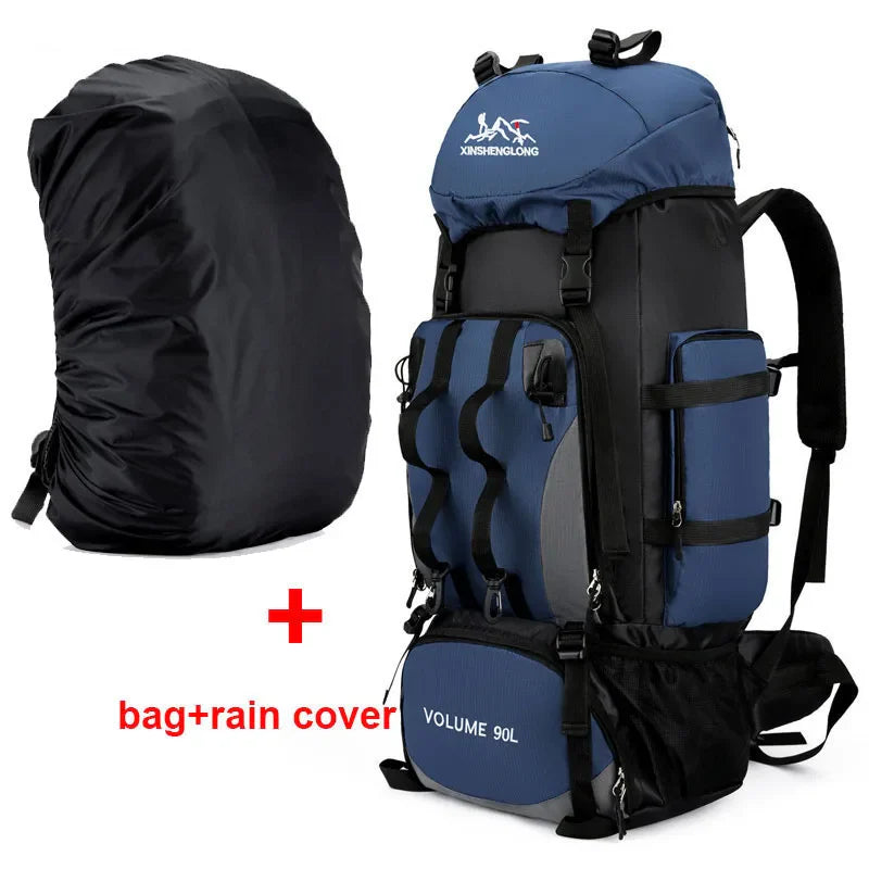 90L Waterproof Backpack Large Capacity