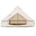Waterproof Bell Tent with Stove Jack and Mesh Windows