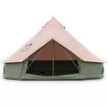 Waterproof Bell Tent with Stove Jack and Mesh Windows