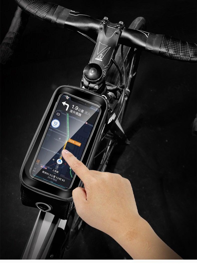 Bicycle Bag Rainproof  1.2L Large Capacity Cycling Seat Rear Bag For Accessories
