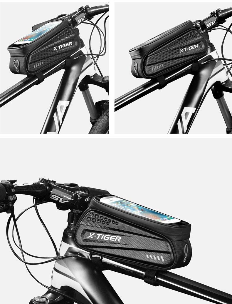 Bicycle Bag Rainproof  1.2L Large Capacity Cycling Seat Rear Bag For Accessories