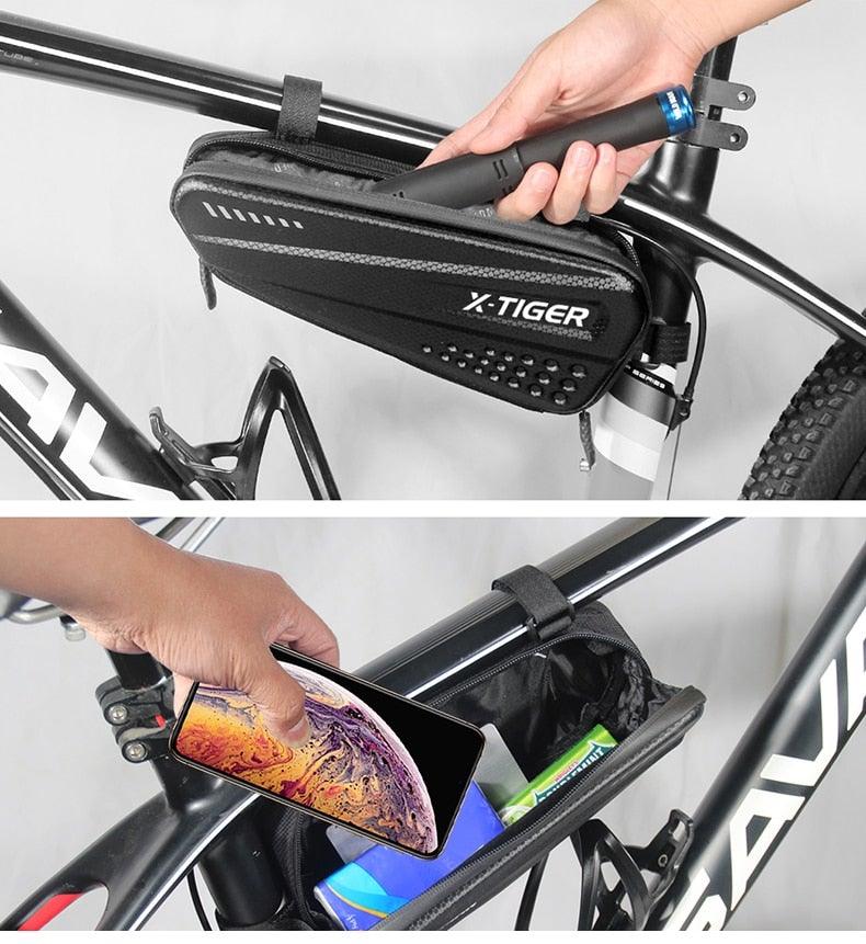 Bicycle Bag Rainproof  1.2L Large Capacity Cycling Seat Rear Bag For Accessories