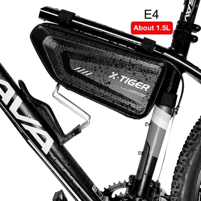 Bicycle Bag Rainproof  1.2L Large Capacity Cycling Seat Rear Bag For Accessories