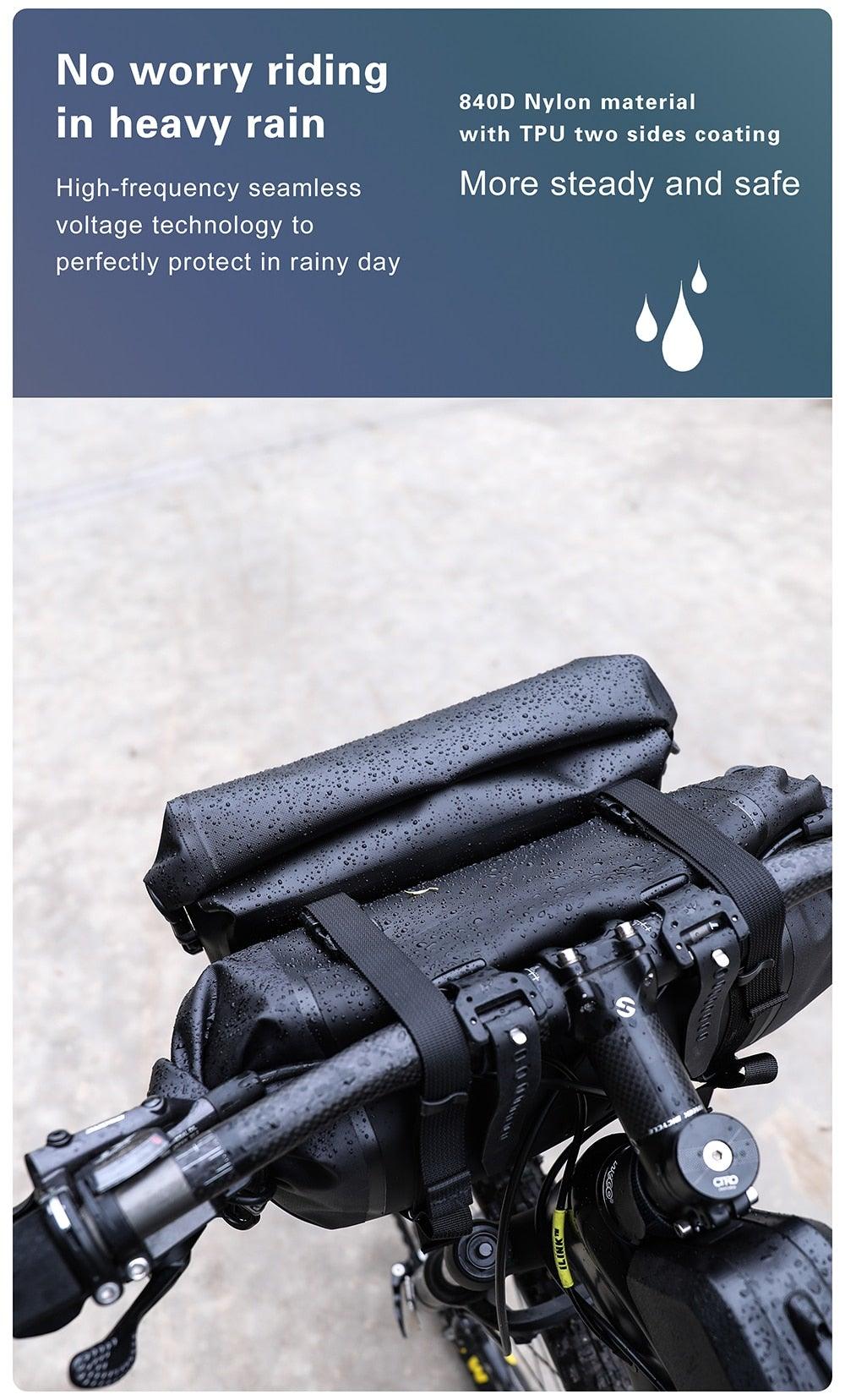 Bicycle Bag Waterproof Handlebar mount