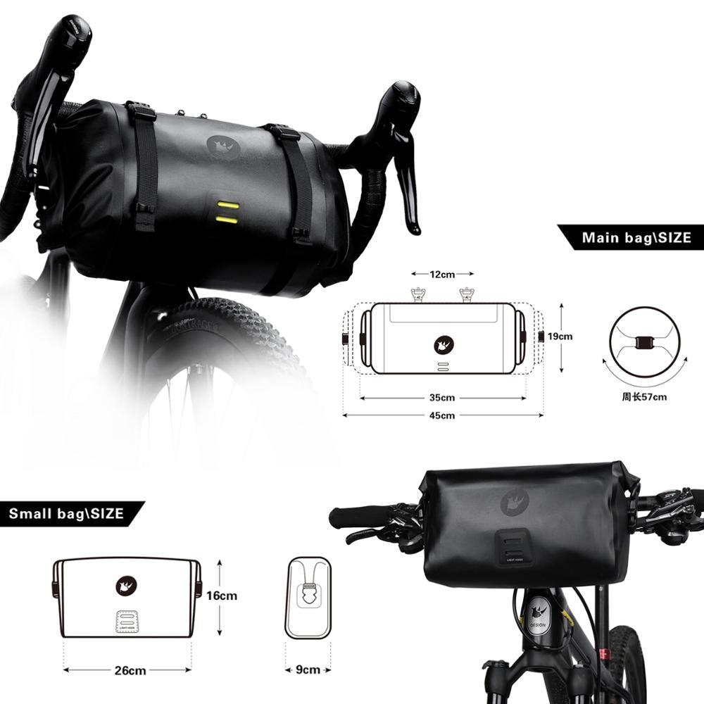 Bicycle Bag Waterproof Handlebar mount