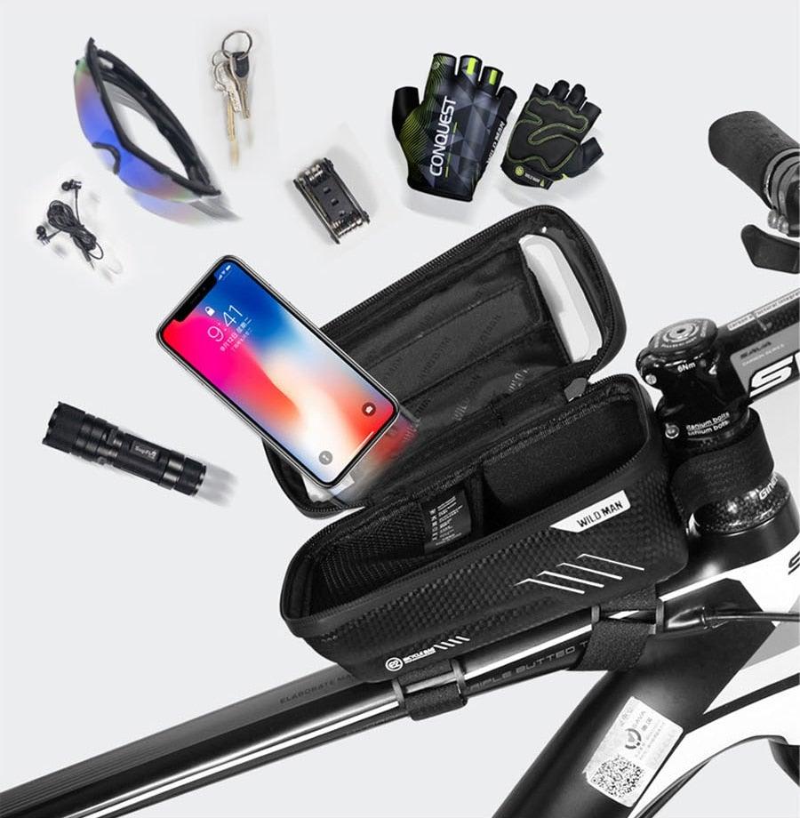 Black Bike Bag