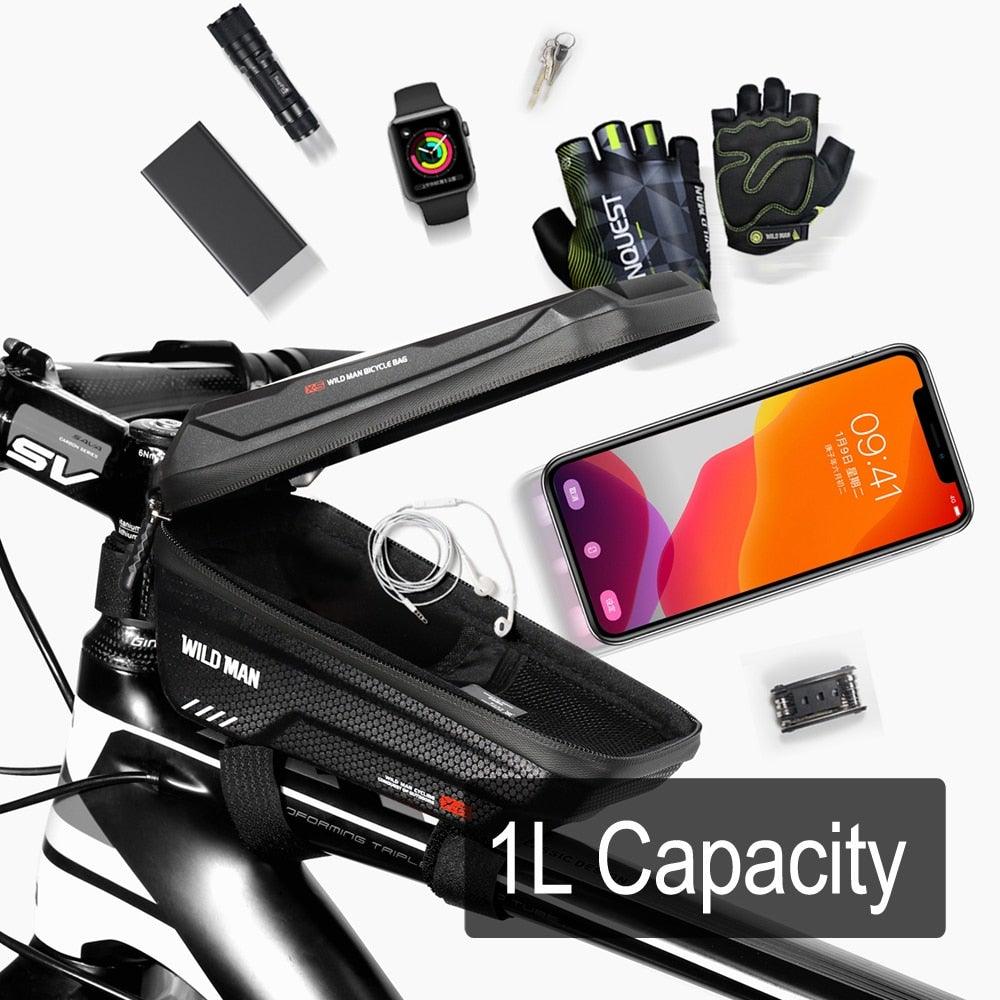 Black Bike Bag