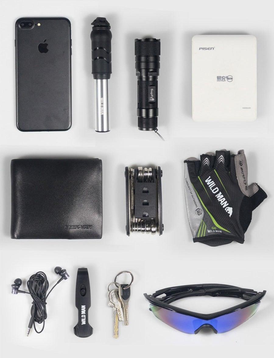 Black Bike Bag